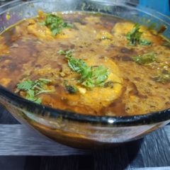 A picture of Egg Curry.
