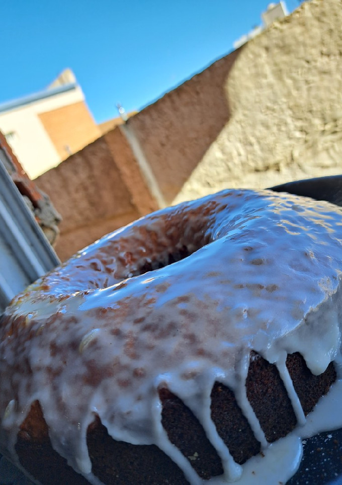 Una foto de Budín de naranja!! 🍊 húmedo y fácil 🙃