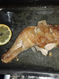 Una foto de Pollo al limón
