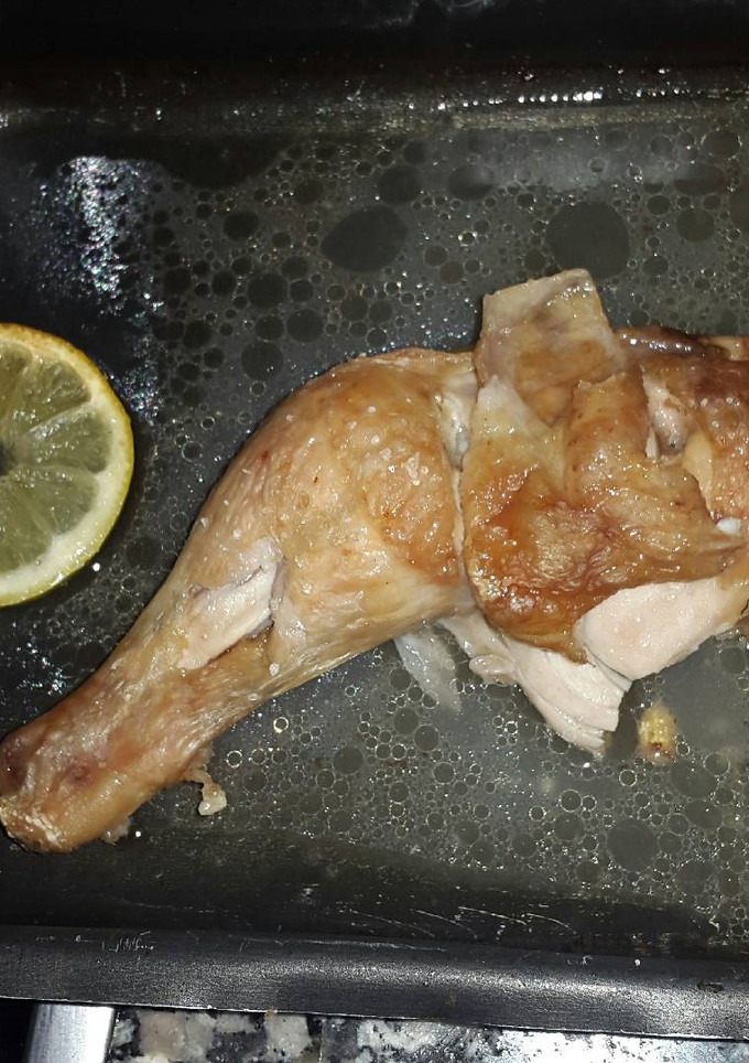 Una foto de Pollo al limón