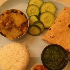 A picture of Chane ki daal aur lauki.