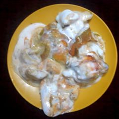 A picture of Papri Chat.