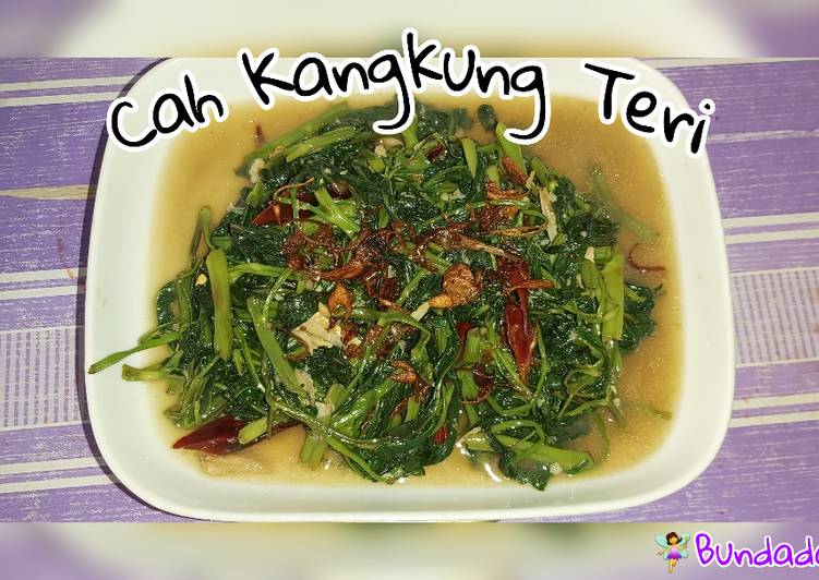 Resep CAH KANGKUNG TERI AGAIN ☺ Anti Gagal