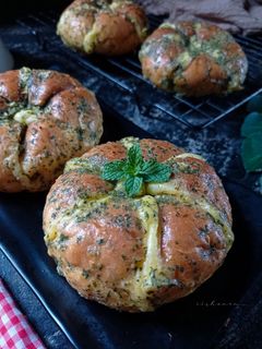 Foto resep Korean garlic cheese bread