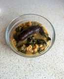 Potaje de garbanzos con acelgas