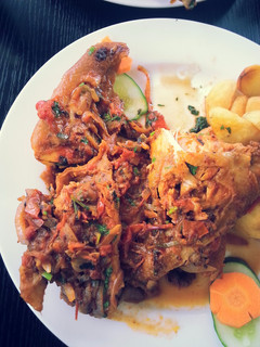 A picture of Chicken stew.