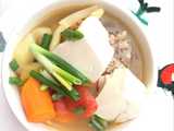 tofu pork soup