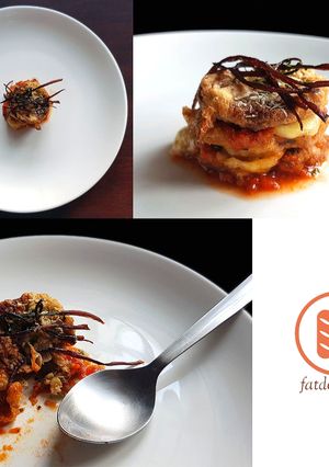 A picture of Aubergine Parmigiana.