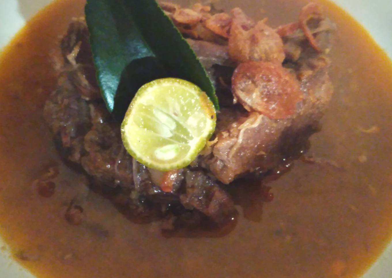 Rendang sapi