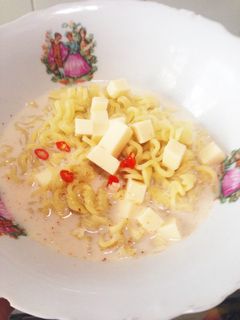 Foto resep Indomie kuah susu
