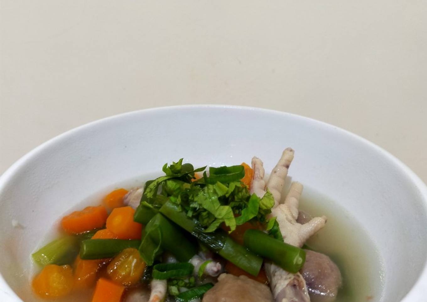 Sop Ceker Bakso