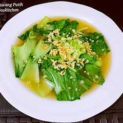 A picture of Pokcoy Bawang Putih.