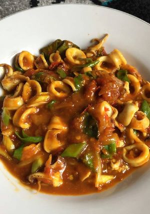 Foto resep Cumi Saus Padang