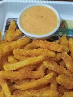 Foto resep Kentang Goreng Saus Keju