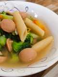 Sup Penne Sosis Brokoli Wortel
