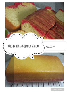 Foto resep Bolu panggang lembut 4 telur