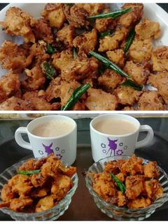 கோதுமை ரவை முட்டைக்கோஸ் பக்கோடா செய்முறை முக்கிய புகைப்படம்