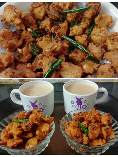 கோதுமை ரவை முட்டைக்கோஸ் பக்கோடா செய்முறை முக்கிய புகைப்படம்