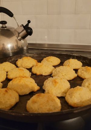 Una foto de Coconut Cookies