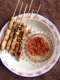 Foto resep Sate Tuna Sambal Bawang Panggang Teflon