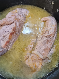 Una foto de Solomillo de pavo en salsa saludable