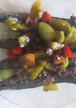 Foto resep Ikan cuek pedas