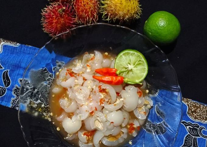 Cara Membuat Resep Asinan Rambutan