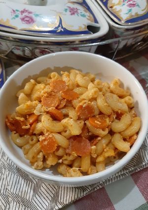 Foto resep Makaroni telur sosis