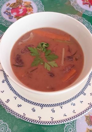 A picture of Red Wine Stew.