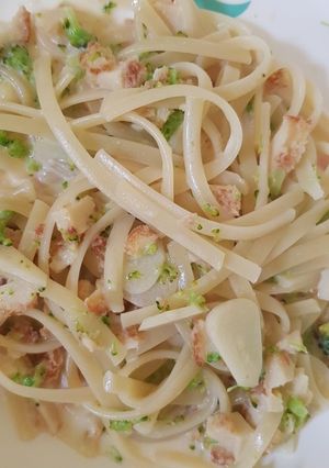 Foto resep Fettuccine Nugget Ayam Brokoli (resep anak 1 tahun +)