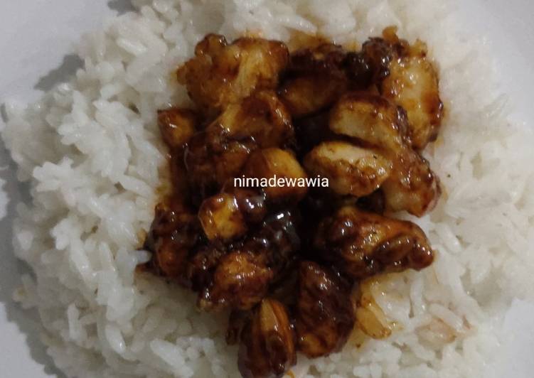 Resep Nasi Ayam Kecap yang Enak