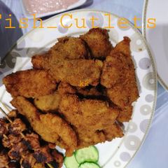 A picture of Fish cutlets.