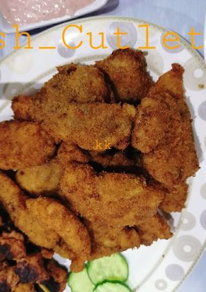A picture of Fish cutlets.