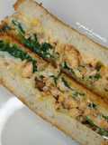 Croque saumon épinards mascarpone