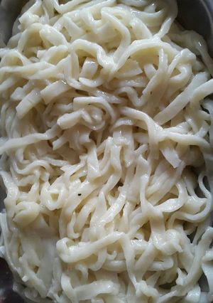 Una foto de Fideos caseros