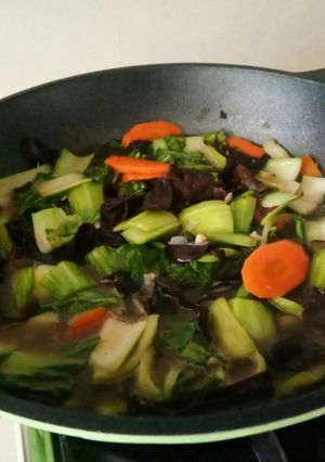 Foto resep Tumis sayur saus tiram