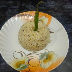 A picture of Onion Pulao.