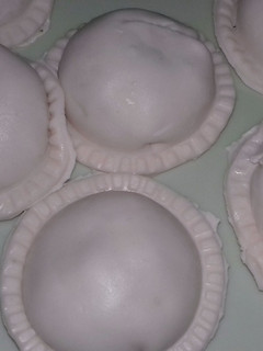 Una foto de Sorrentinos de verdura y ricota con salsa bolognesa