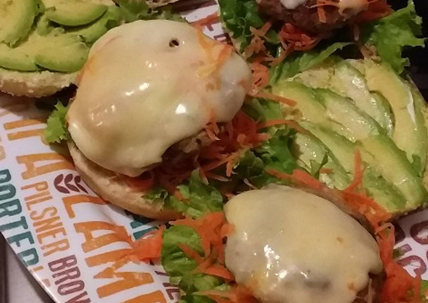 Hamburguesas cerdo/res/avena