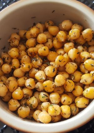 Une photo de Pois-chiches aux herbes de Provence