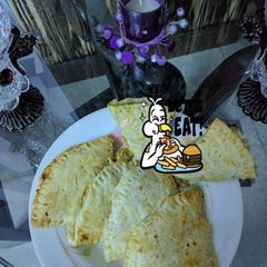 A picture of Chicken puff paties.