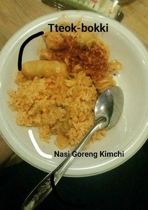 Foto resep Nasi Goreng Kimchi Instan