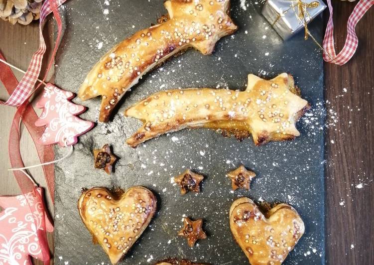 La façon simple de faire des recettes ✨Feuilletées sucrées de Noël✨ spécial