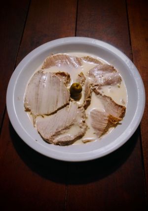 Una foto de Vitel Tone receta original