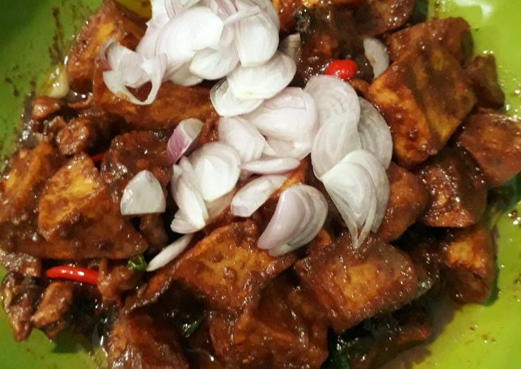 Kentang Goreng Bumbu Kacang Sate Ayam