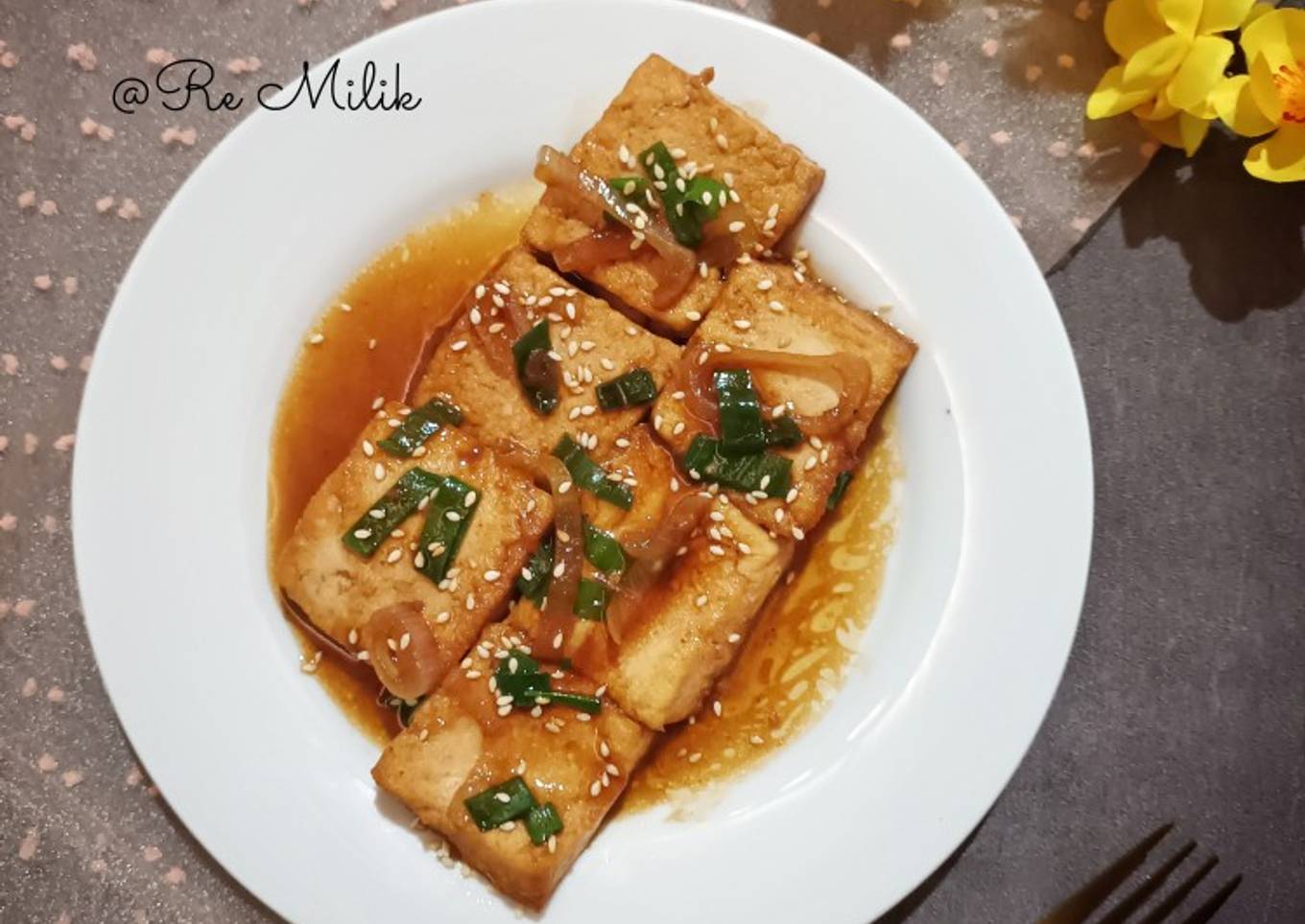 205. Tahu Saus Teriyaki