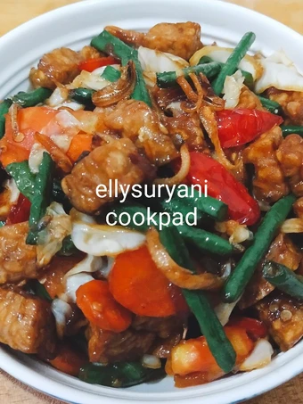 Cara Mudah Membuat Resep Oseng-oseng Tempe-Kacang Panjang Nostalgia Yummy Ceria yang Menggugah Selera Anti Ribet, Uenak Banget