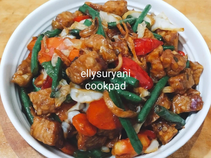 Cara Mudah Membuat Resep Oseng-oseng Tempe-Kacang Panjang Nostalgia Yummy Ceria yang Menggugah Selera Anti Ribet, Uenak Banget