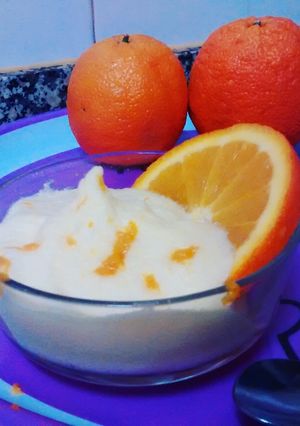 Una foto de Crema de naranja (mouse)