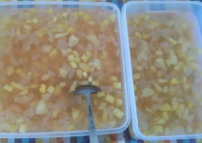 Resep Es Buah Seadanya Oleh Eva Yuliani Cookpad